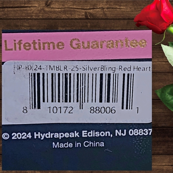 Hydrapeak Limited Edition Rhinestone Hearts Tumbler - Picture 4 of 7